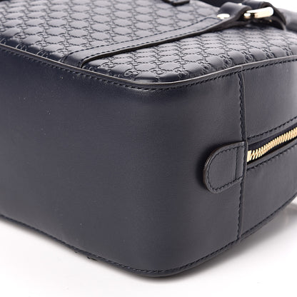 Gucci Soft Microguccissima Small Crossbody Bag Blue 9 of 10