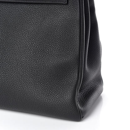 Hermes Togo Verso Kelly Retourne 35 Black Bleu Agate 15 of 15