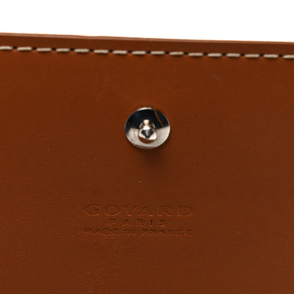 Goyard Goyardine Varenne Continental Wallet Black Gold 6 of 10