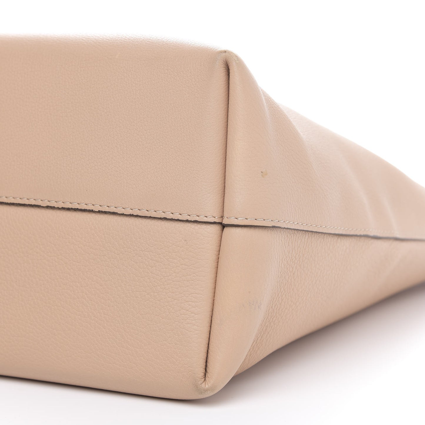 Calfskin Lockme Hobo Beige