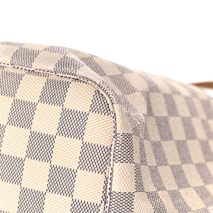 Louis Vuitton Damier Azur Neverfull MM 9 of 28