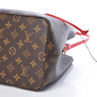 Louis Vuitton Monogram Neonoe MM Coquelicot 7 of 9