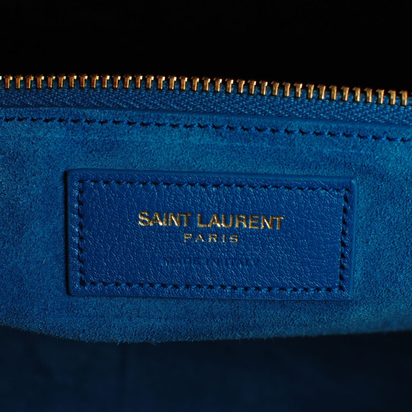 Calfskin Small Sac De Jour Indigo