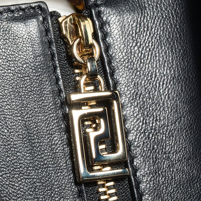 Versace Barocco Quilted Leather Elettra Vanitas Tote Black 8 of 9
