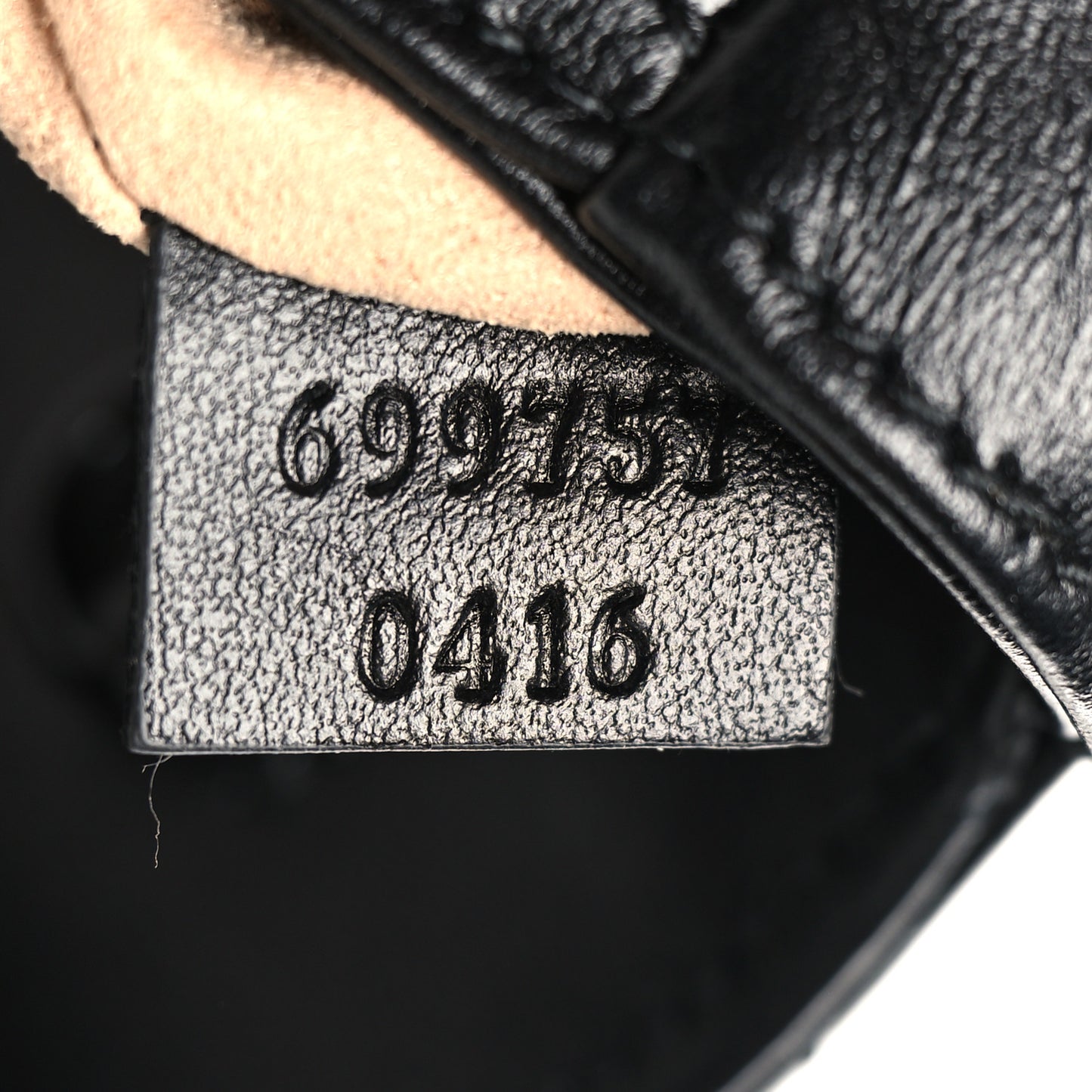 Calfskin Matelasse Monochrome GG Marmont Chain Belt Bag Black