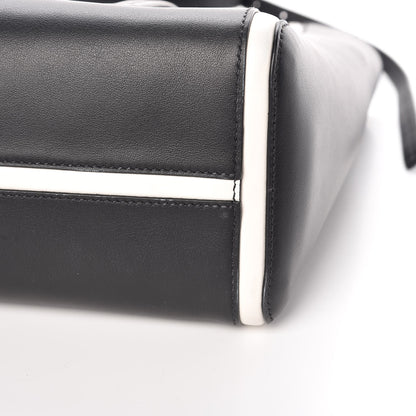 Prada Grace Lux Light Small Ouverture Shoulder Bag Black White 12 of 14