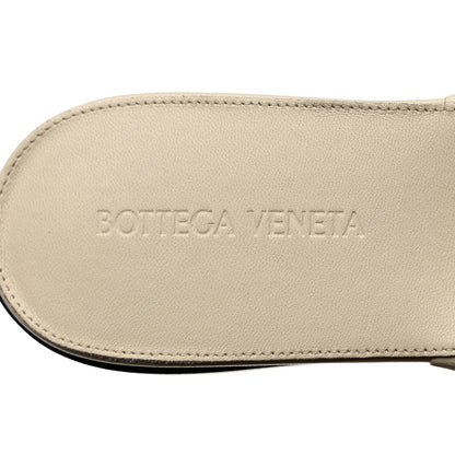 Bottega Veneta Nappa Quilted Rubber Lido Flat Sandals 40 Wax 6 of 7