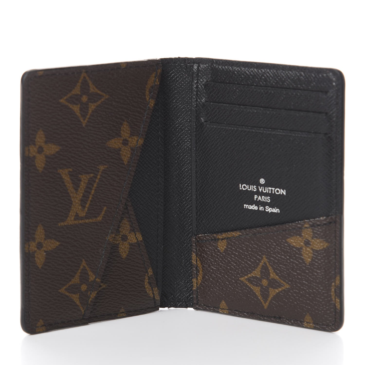 Louis Vuitton Monogram Macassar Pocket Organizer NM 4 of 5