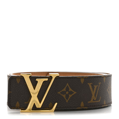 Louis Vuitton Monogram 40mm LV Initiales 95 38 Belt 1 of 11