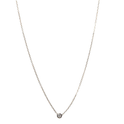 Cartier 18K Yellow Gold Diamond SM D'Amour Pendant Necklace 1 of 6