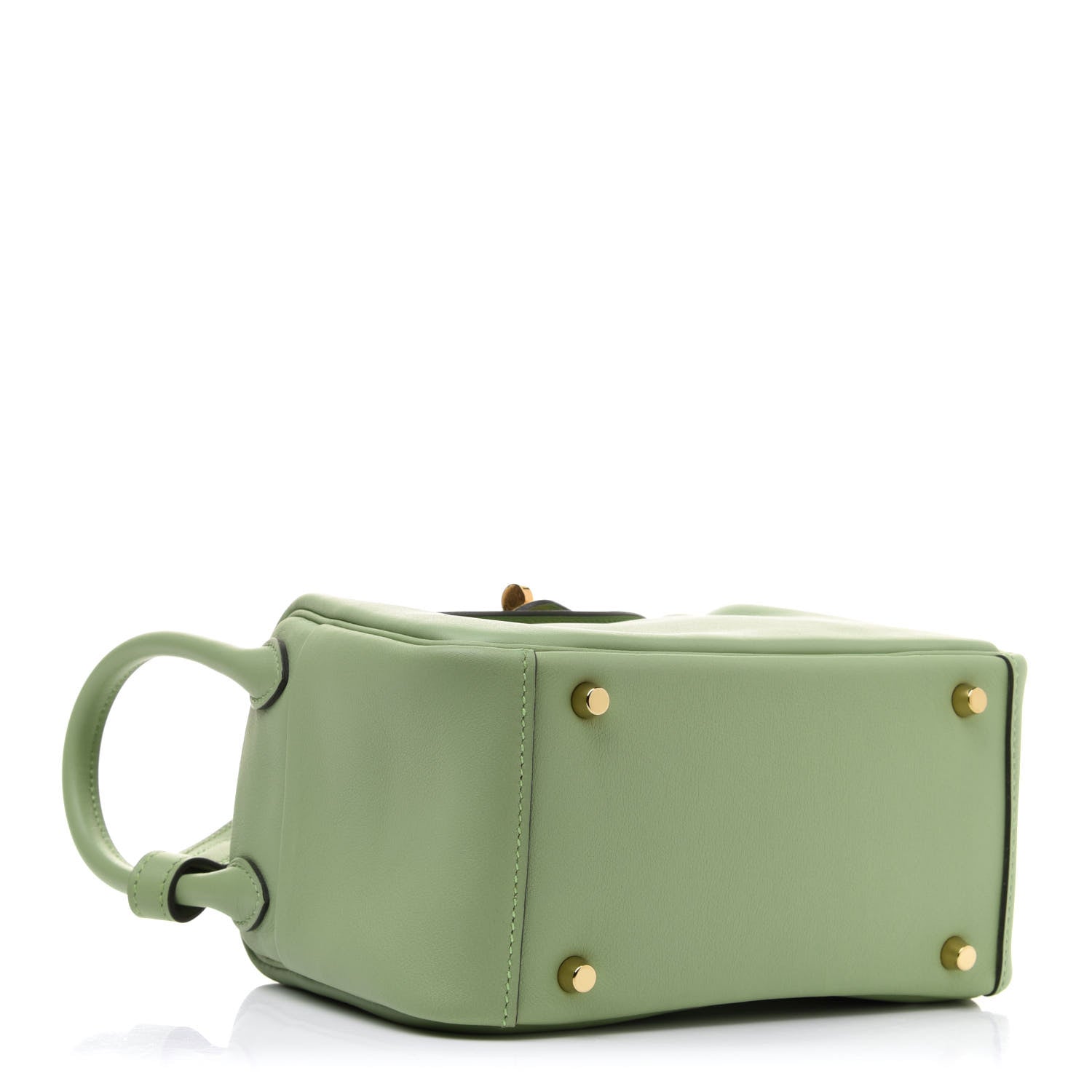 Hermes Swift Mini Lindy 20 Vert Criquet 4 of 11