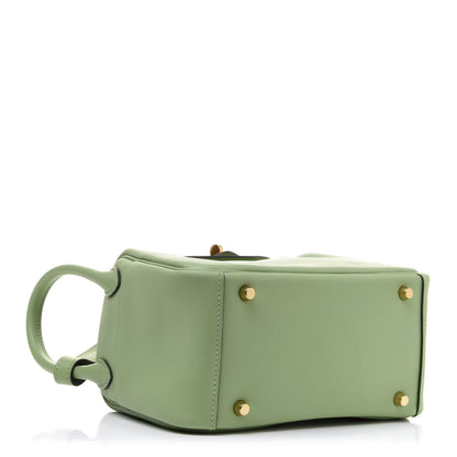 Hermes Swift Mini Lindy 20 Vert Criquet 4 of 11