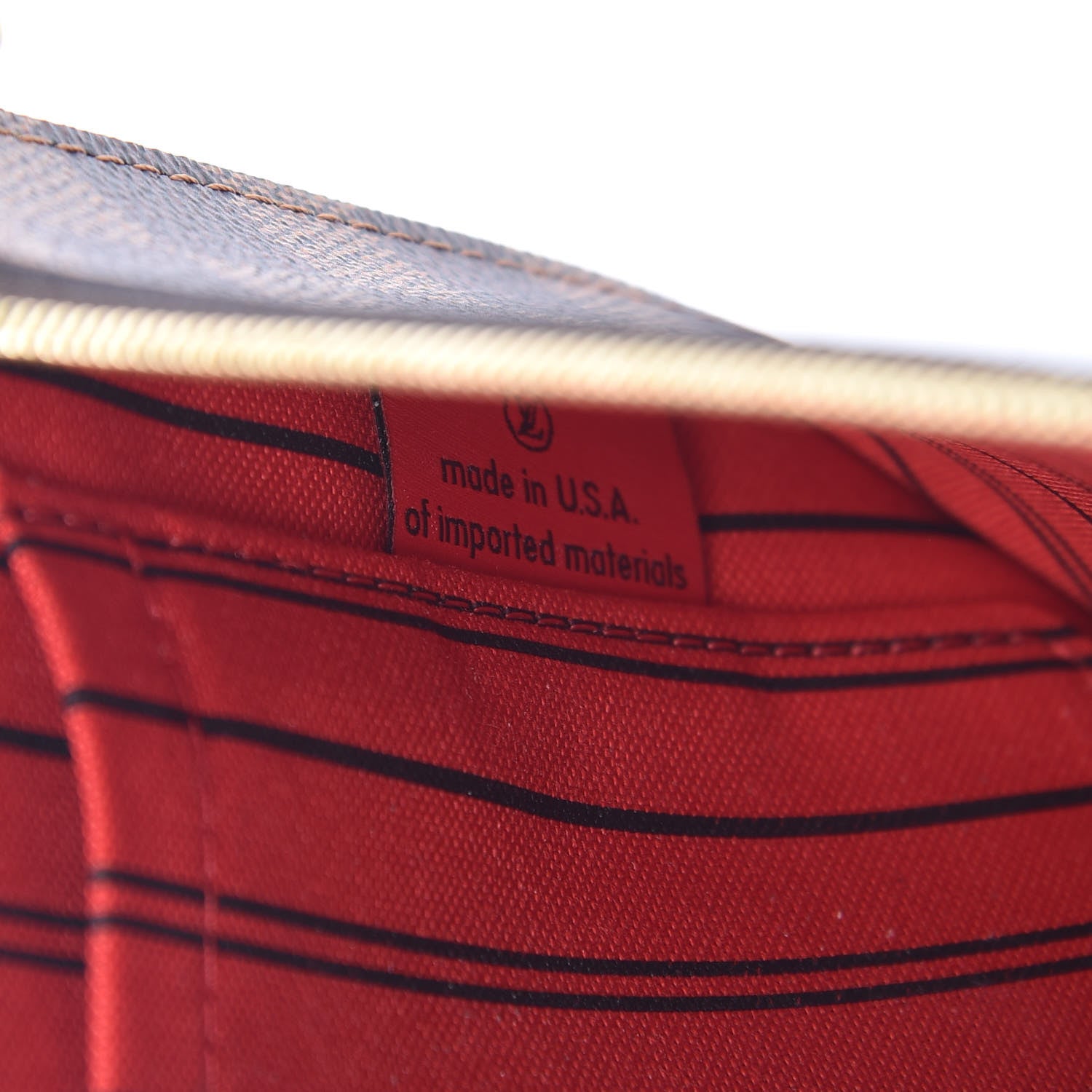 Louis Vuitton Damier Ebene Neverfull MM GM Pochette 7 of 9