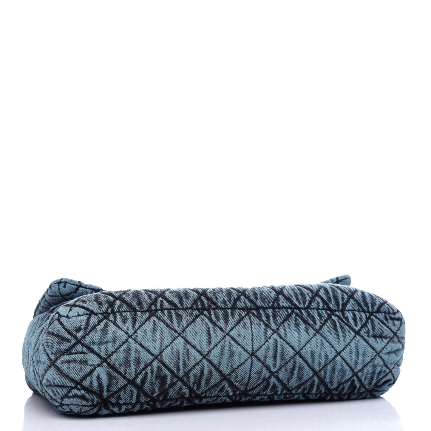 Denim Quilted Denimpression Flap Green Blue