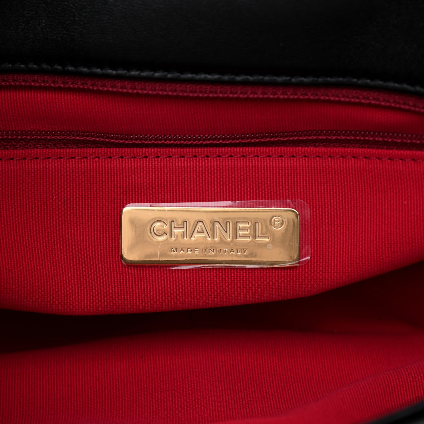 Lambskin Quilted Medium Chanel 19 Flap So Black