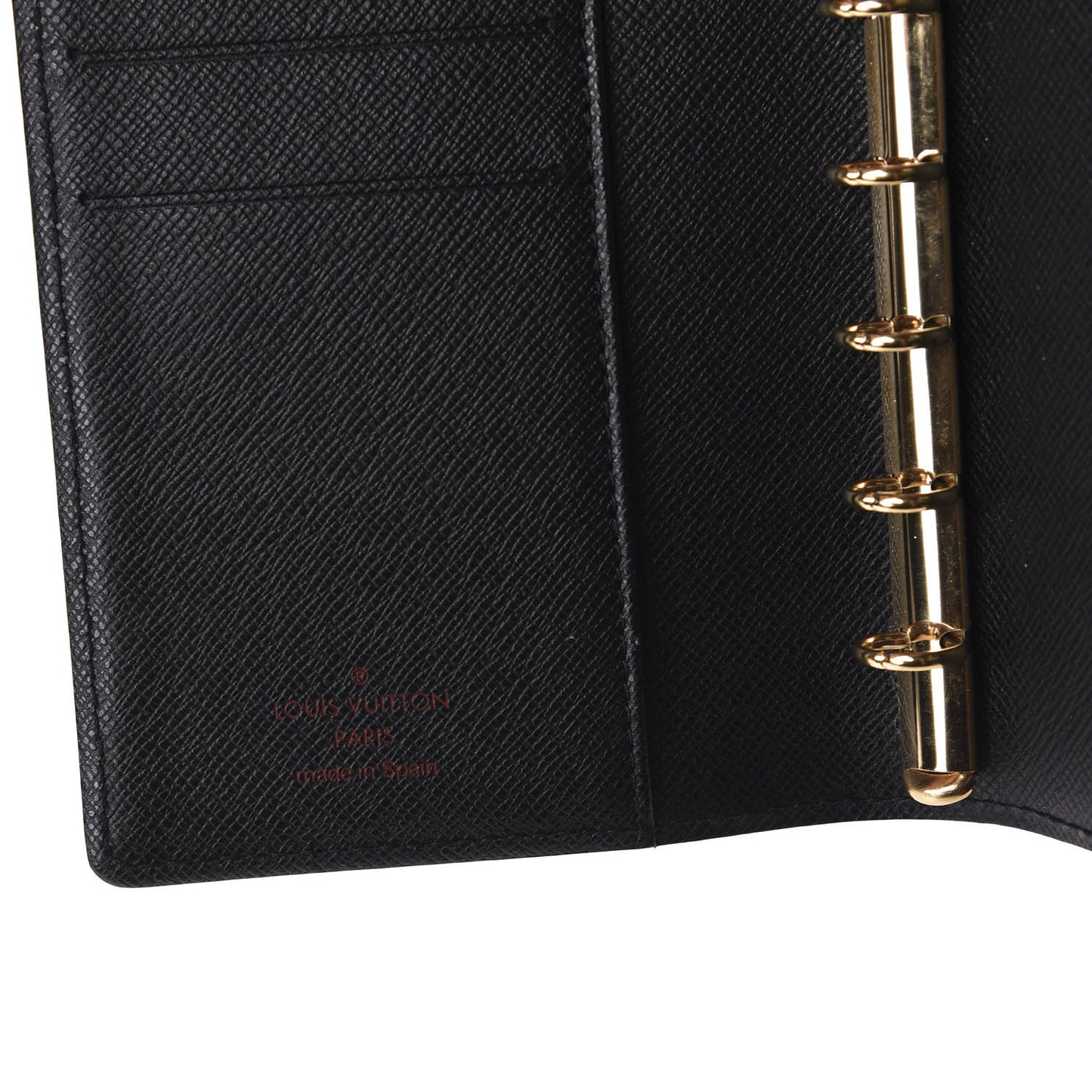Epi Small Ring Agenda Cover Black