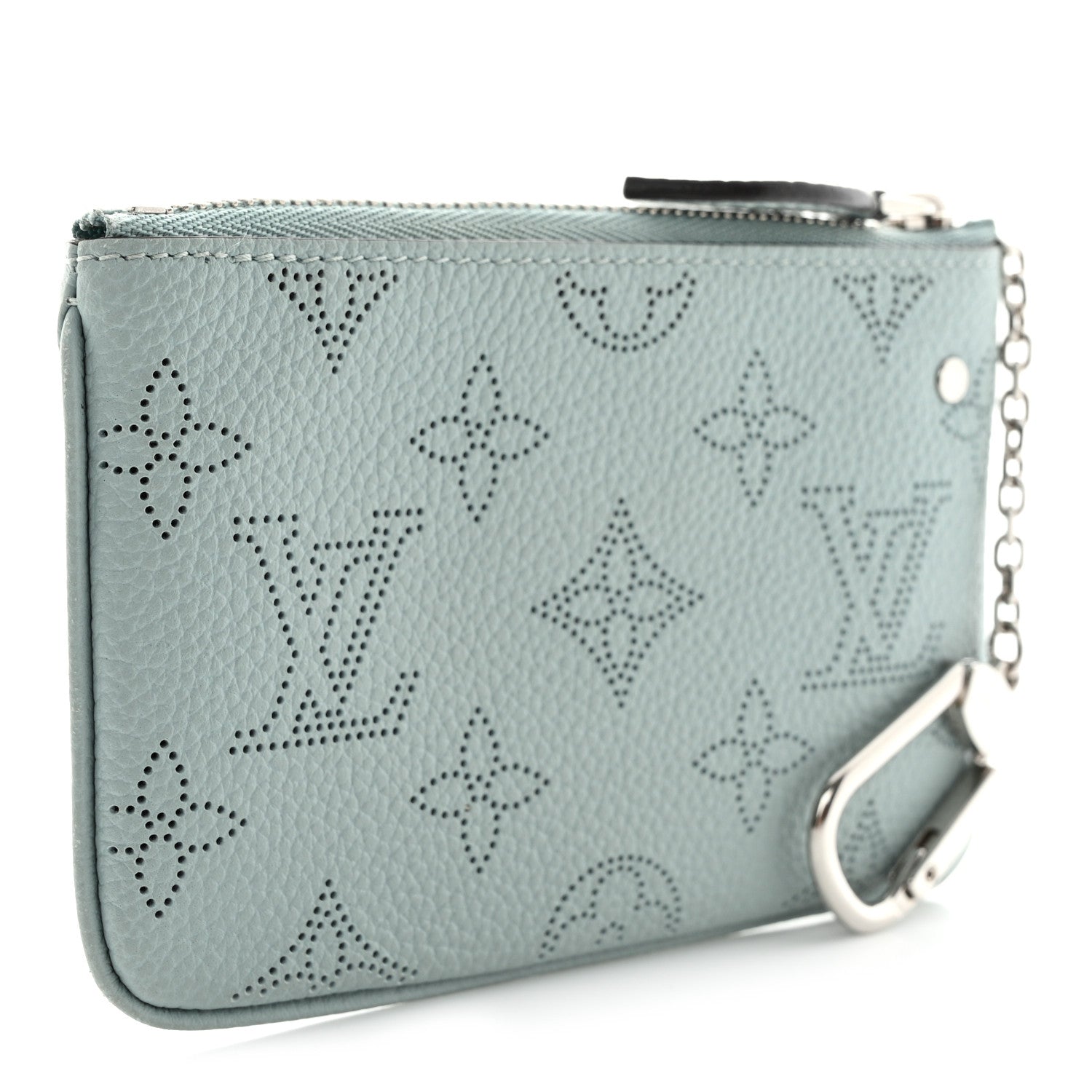 Louis Vuitton Mahina Key Pouch Vert Lagon 3 of 10