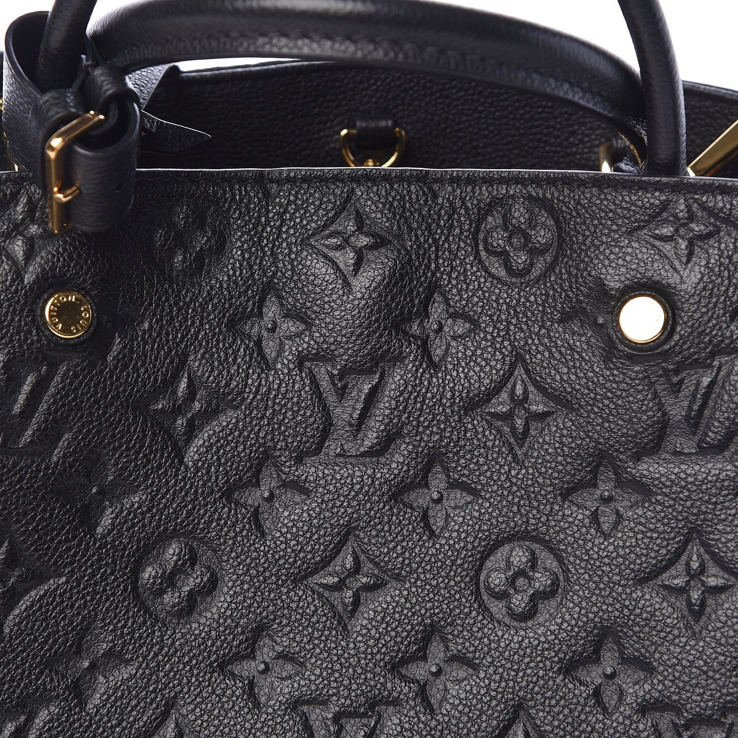 Louis Vuitton Empreinte Montaigne MM Black 9 of 9