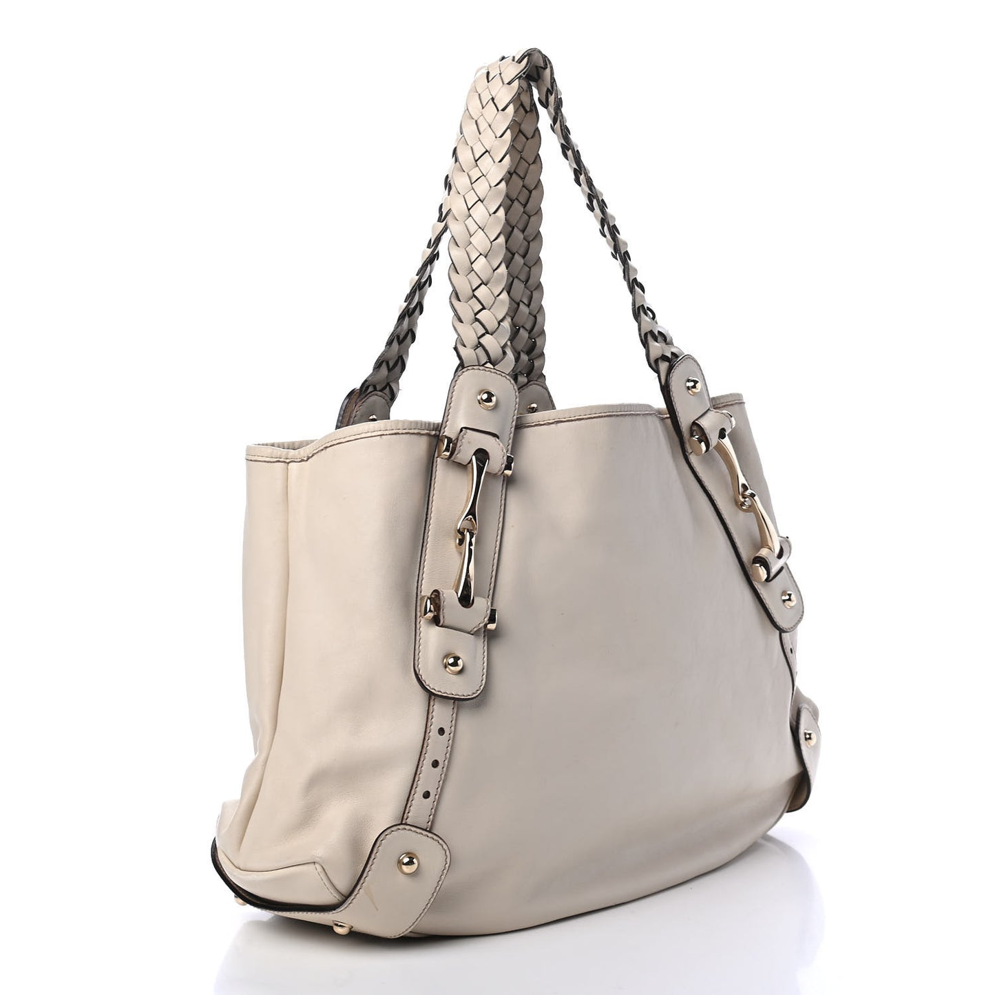 Calfskin Pelham Shoulder Bag Off White