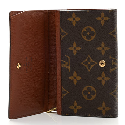 Louis Vuitton Monogram Porte-Monnaie Tresor Wallet 5 of 7