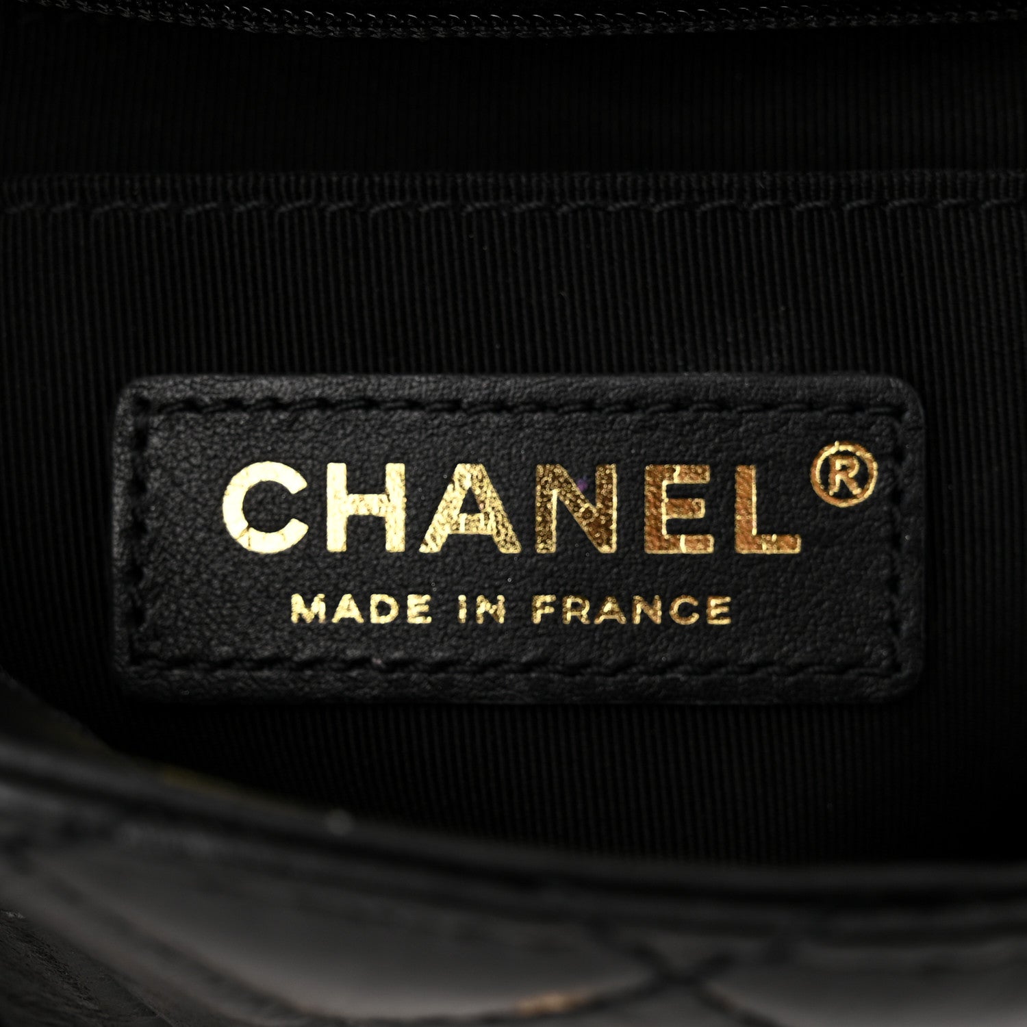 Chanel Shiny Lambskin Quilted Small Montcoco Flap Black 6 of 11