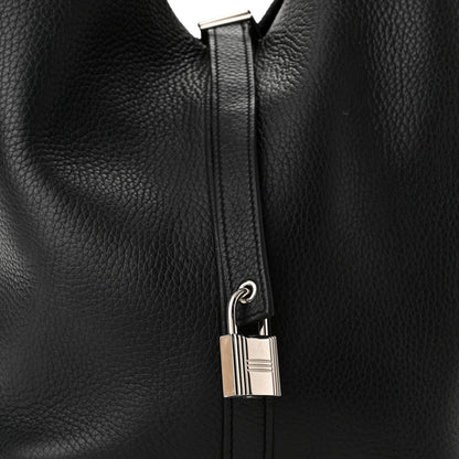 Hermes Taurillon Clemence Picotin Lock 26 GM Black 8 of 10