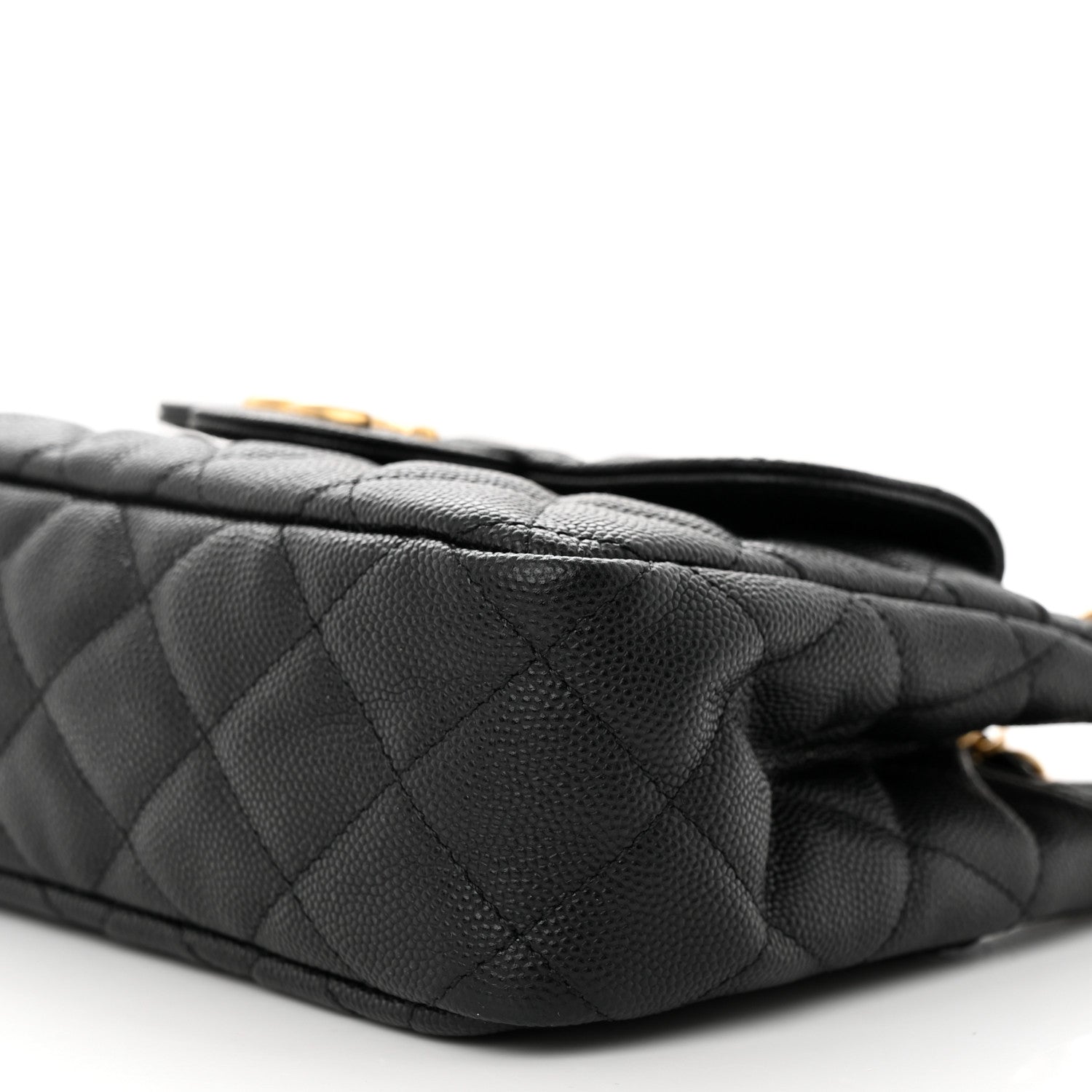 Chanel Caviar Quilted Small Wavy CC Hobo Black 11 of 12