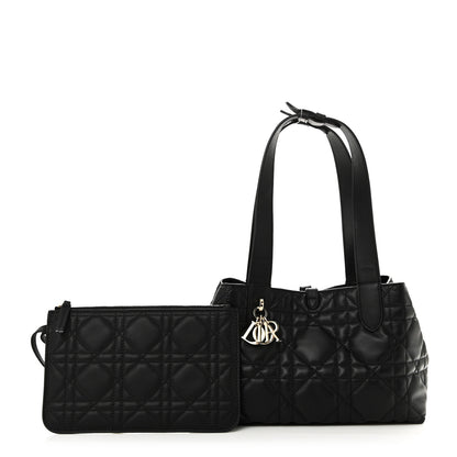Christian Dior Calfskin Macrocannage Small Toujours Black 3 of 10