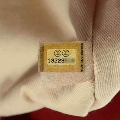 Chanel Soft Caviar Large Timeless CC Shoulder Bag Red 7 of 7