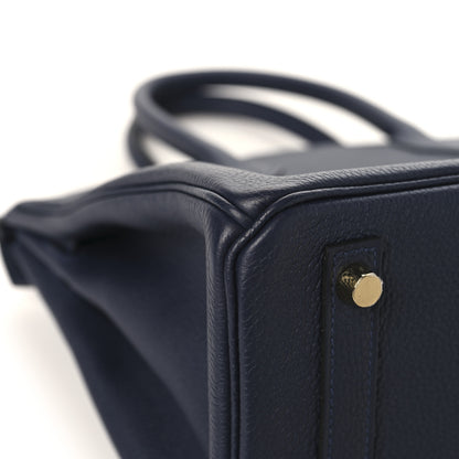 Hermes Togo Birkin 30 Bleu Nuit 11 of 13