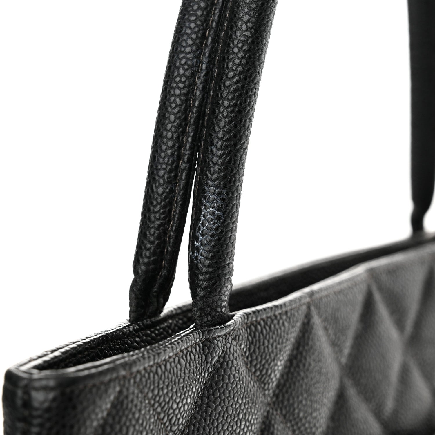 Chanel Caviar Quilted Medallion Tote Black 16 of 20