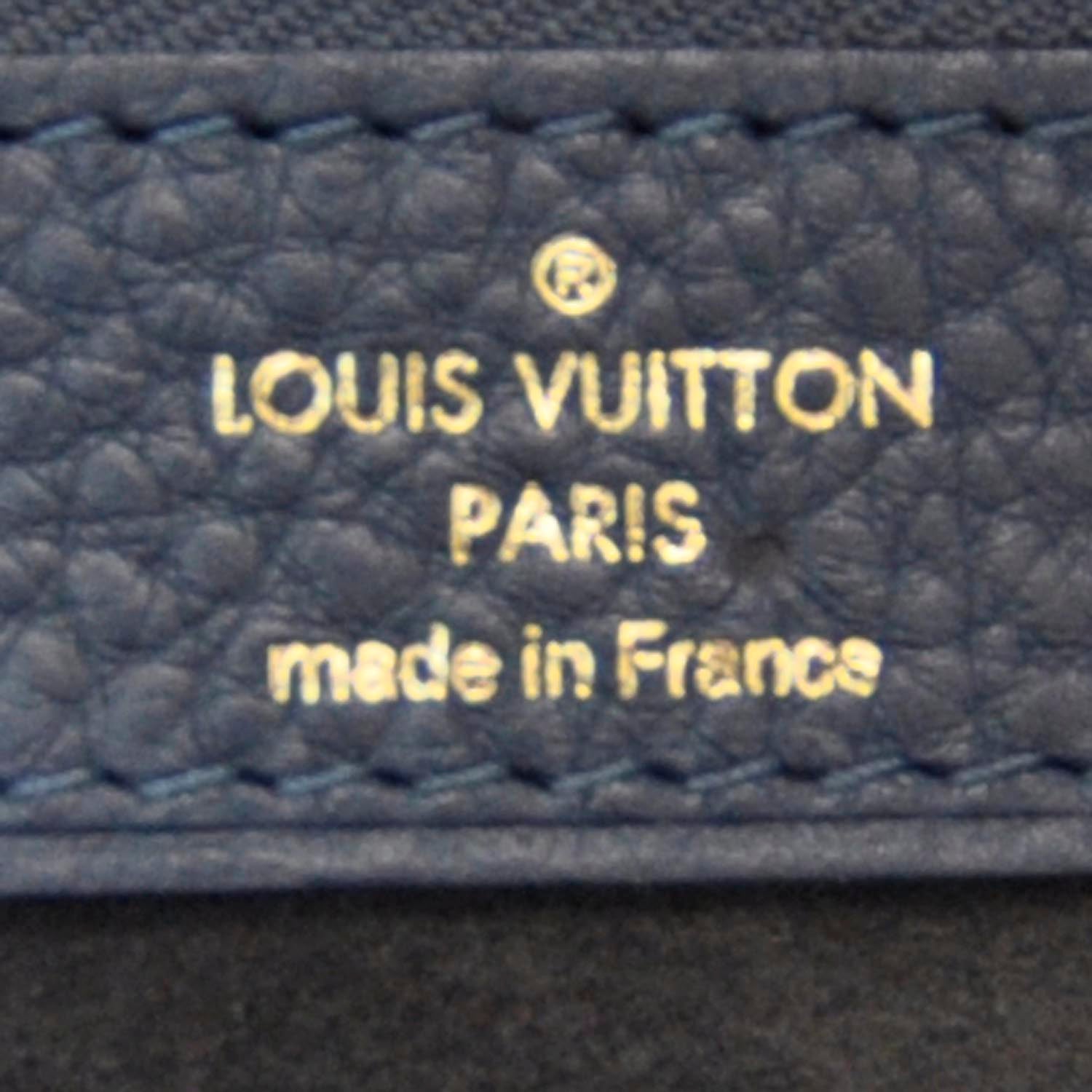 Louis Vuitton Mahina Cirrus MM Marine 7 of 9