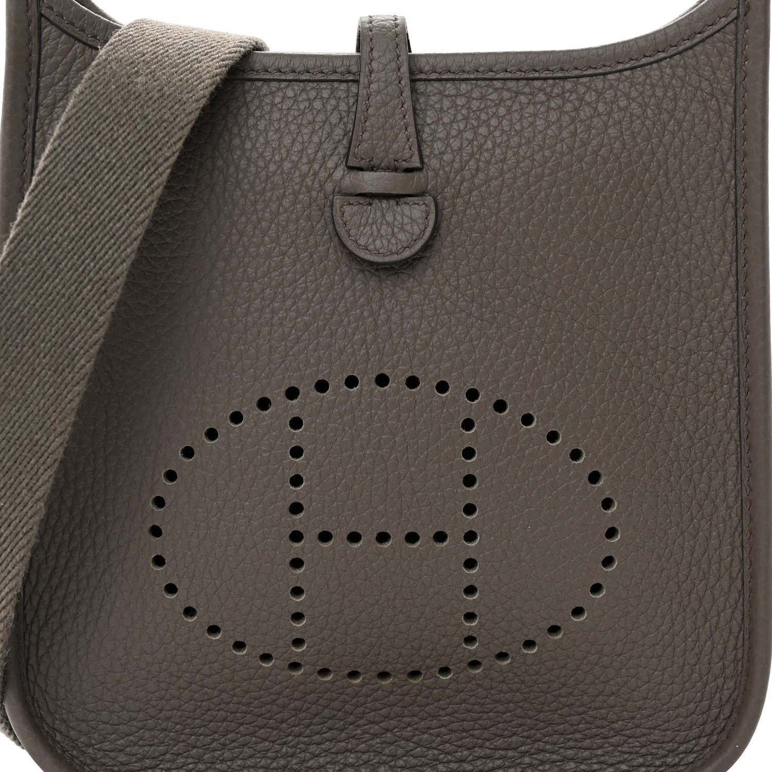 Hermes Taurillon Maurice Evelyne TPM Gris Asphalte 8 of 10