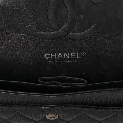 Chanel Caviar Quilted Medium Double Flap Black 5 of 10