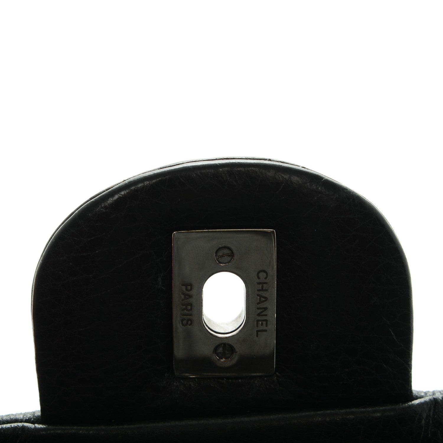 Chanel Glazed Calfskin Stitched On The Road Flap Black 6 of 8