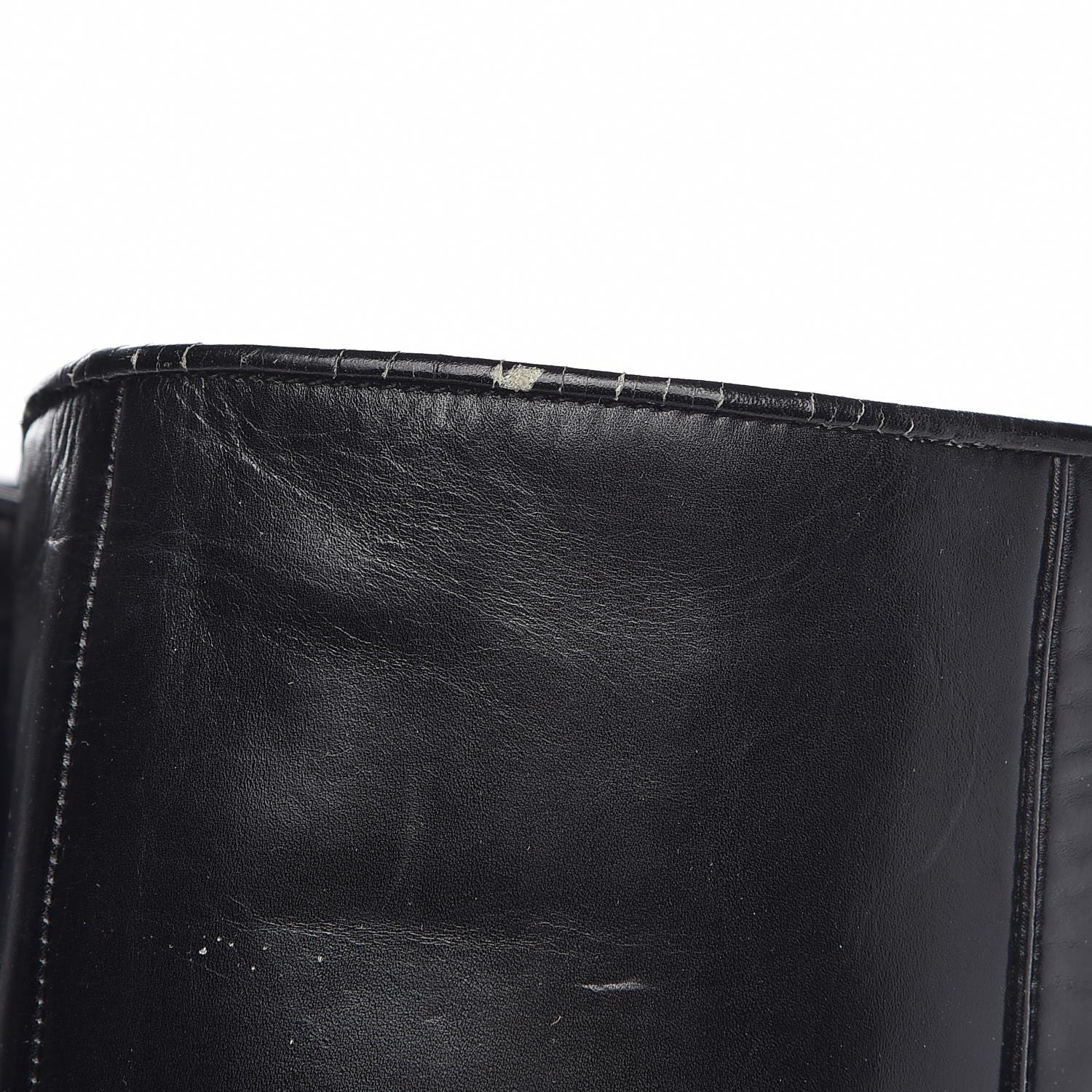 Gucci Calfskin Tall Boots 35.5 Black 11 of 12