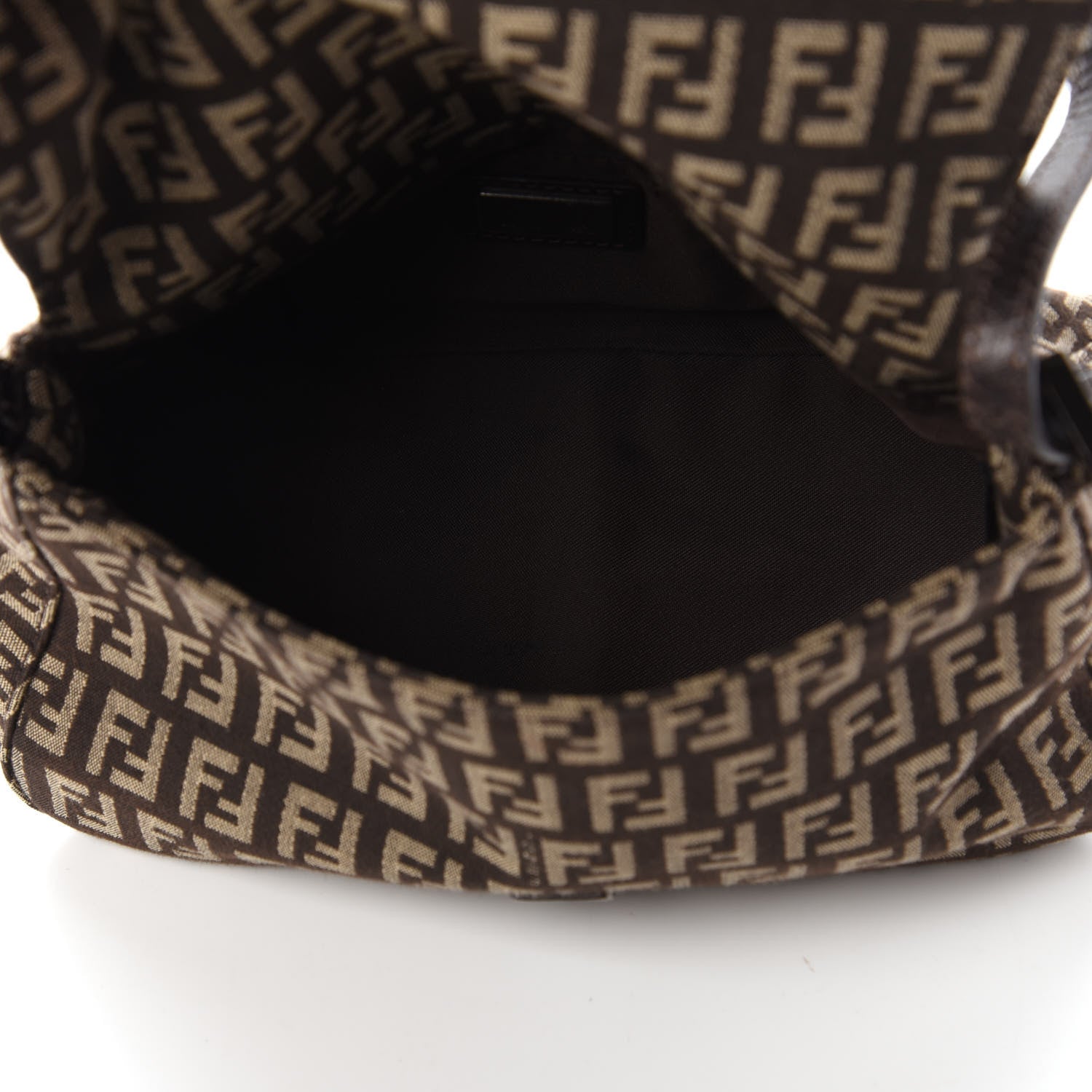 Fendi Zucchino Vitello Mini Mama Baguette Testa di Moro Beige 5 of 9