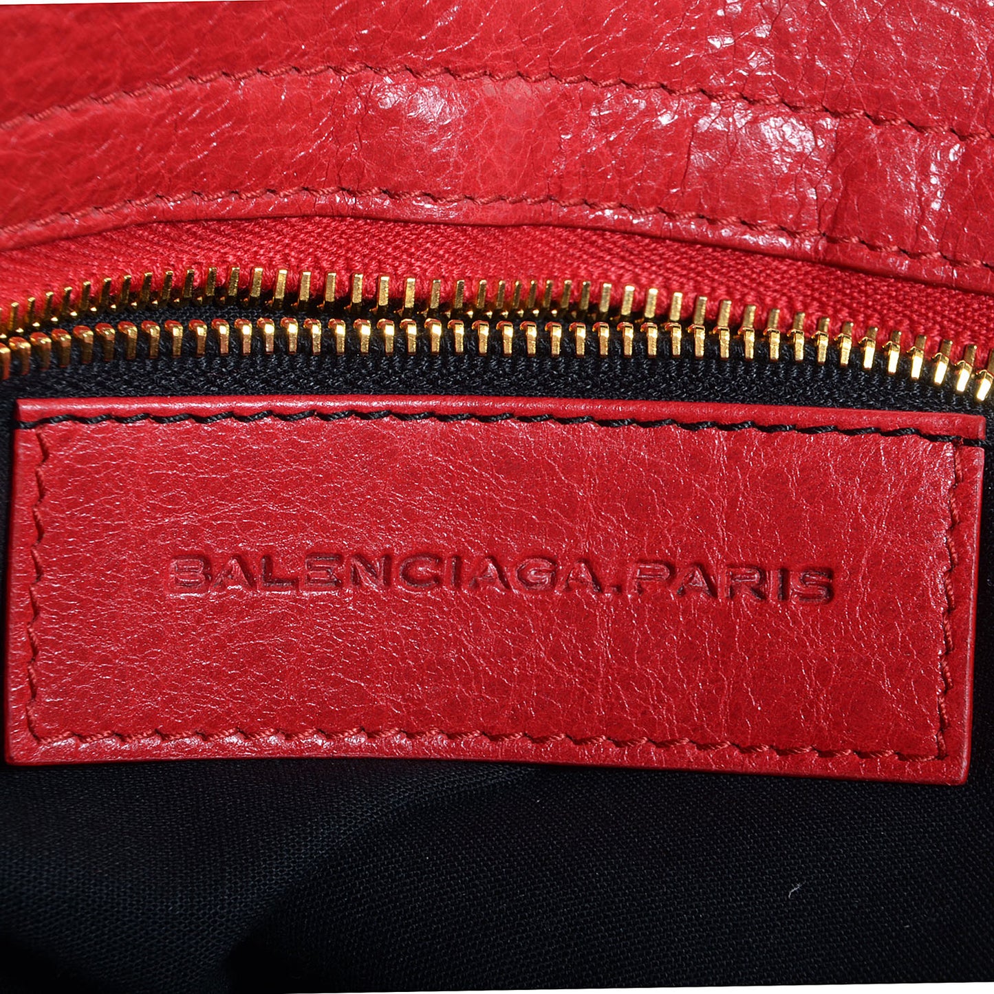 Agneau Giant 12 Gold Hardware City Rouge Cardinal