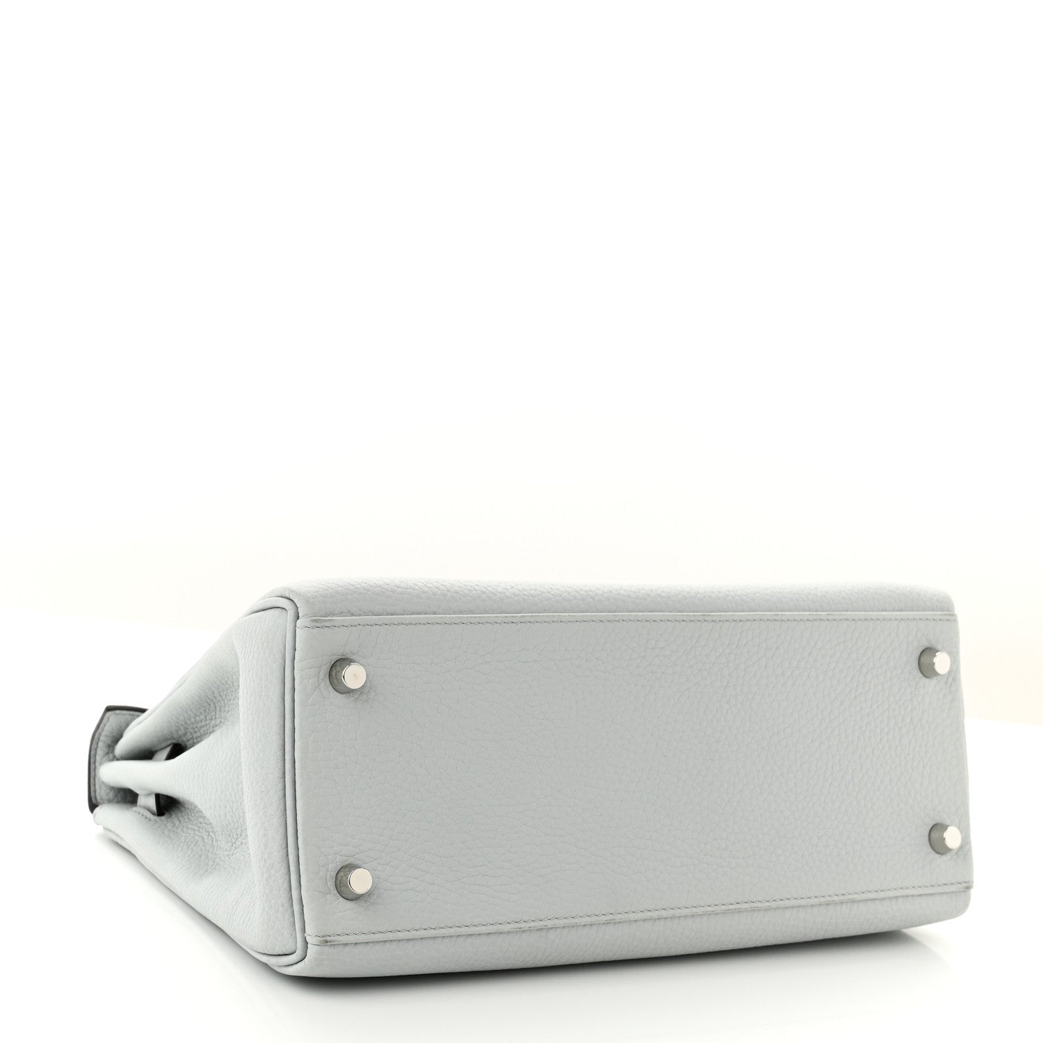 Hermes Togo Kelly Retourne 28 Bleu Pale 3 of 10