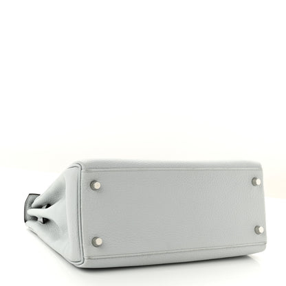 Hermes Togo Kelly Retourne 28 Bleu Pale 3 of 10