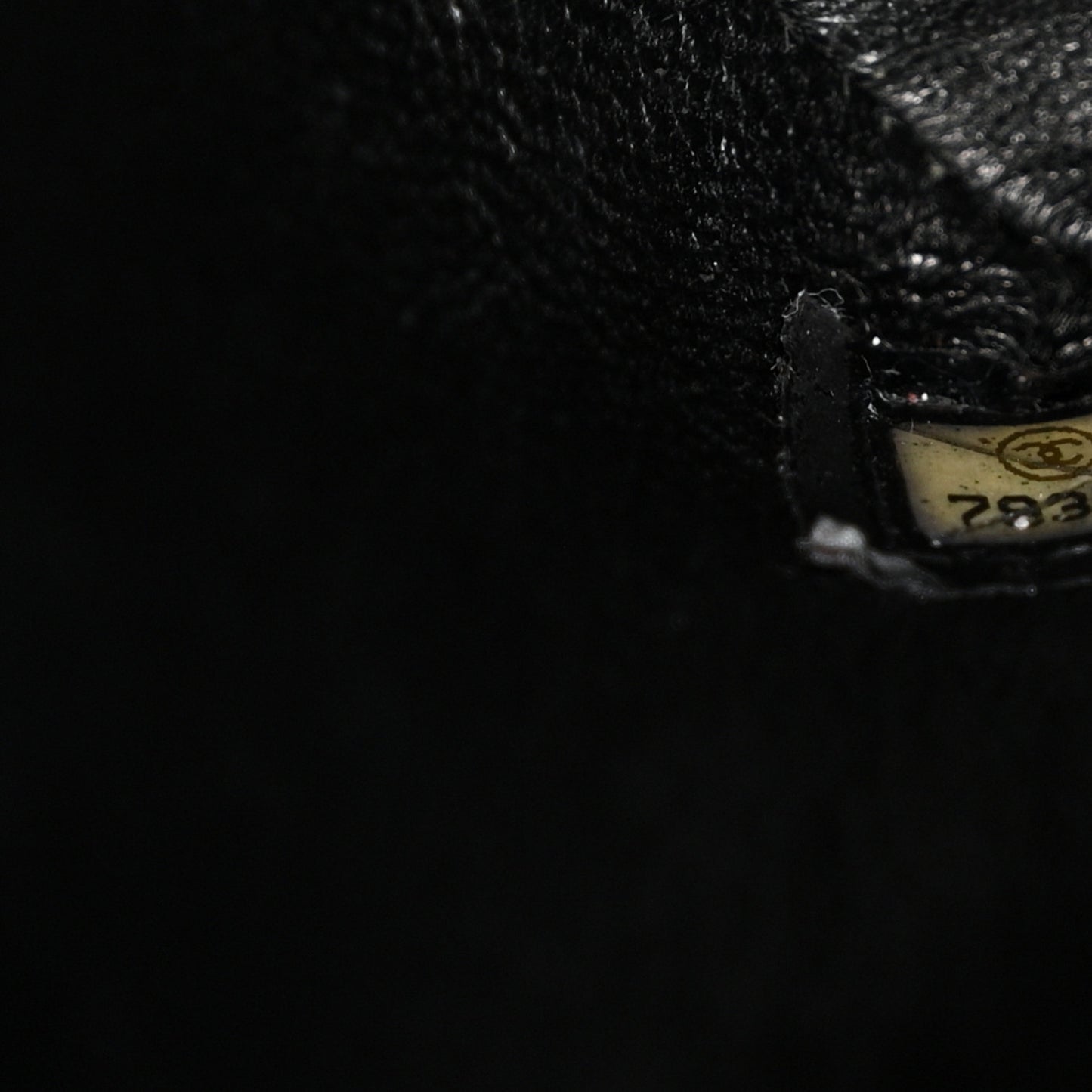 Caviar Quilted Medallion Tote Black