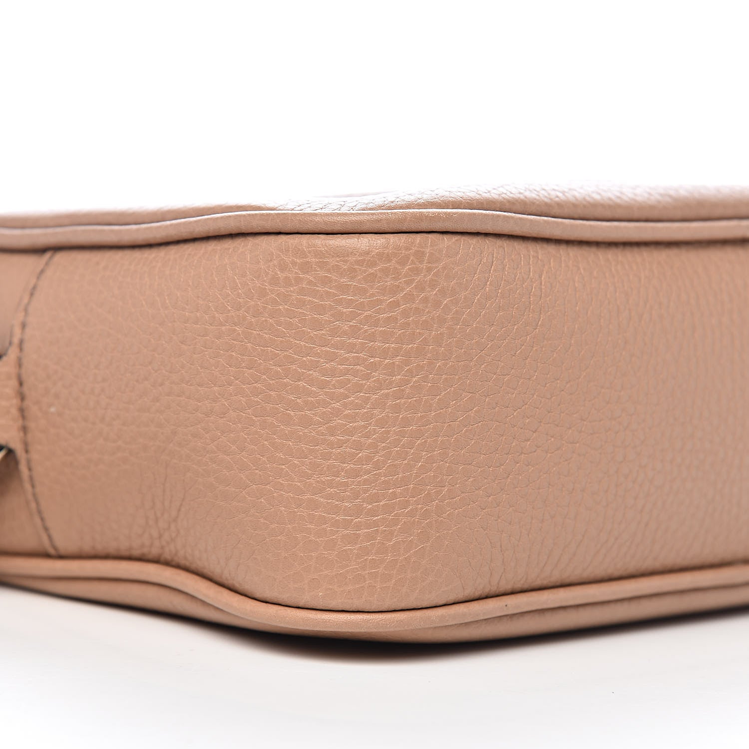 Gucci Pebbled Calfskin Small Soho Disco Bag Rose Beige 9 of 13