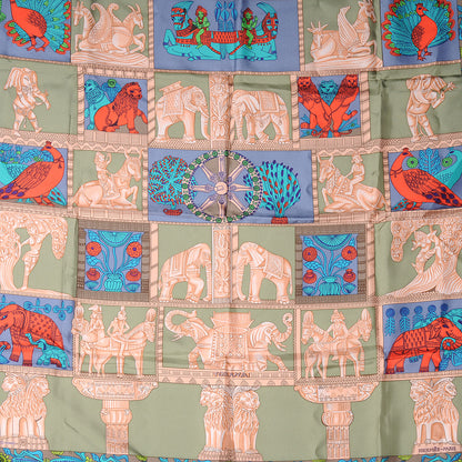 Hermes Silk Torana Scarf 90 1 of 5