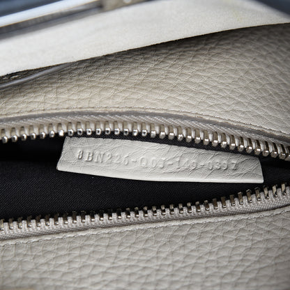 Fendi Cuoio Romano Selleria Bi-Color Medium Peekaboo Iconic Satchel Asfalto Latte 8 of 14