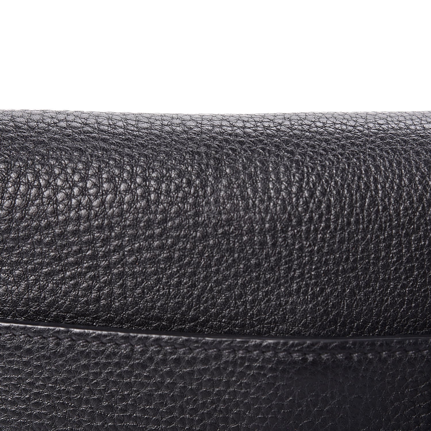 Prada Vitello Daino Double Buckle Messenger Bag Black 10 of 14