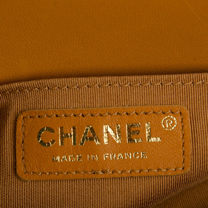 Chanel Lambskin Quilted Medium Boy Flap Yellow 7 of 12
