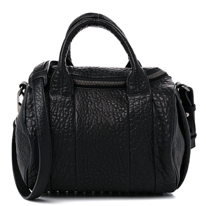 Alexander Wang Pebbled Lambskin Mini Rockie Black Rhodium Hardware 1 of 10