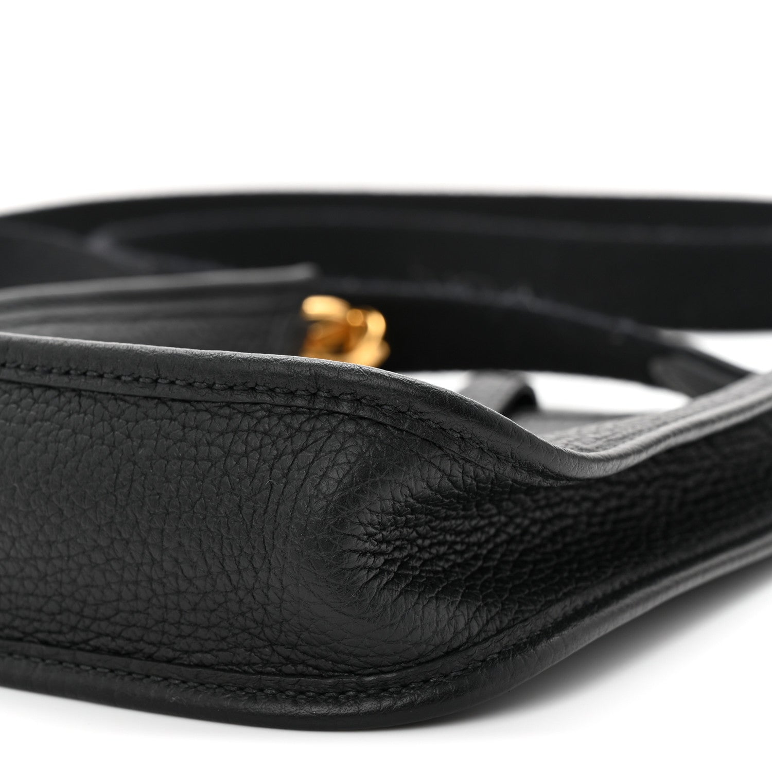 Hermes Taurillon Clemence Evelyne TPM Black 10 of 10