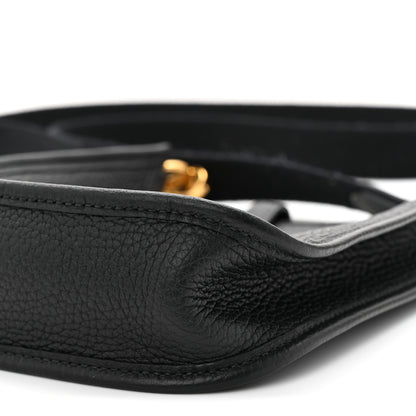 Hermes Taurillon Clemence Evelyne TPM Black 10 of 10
