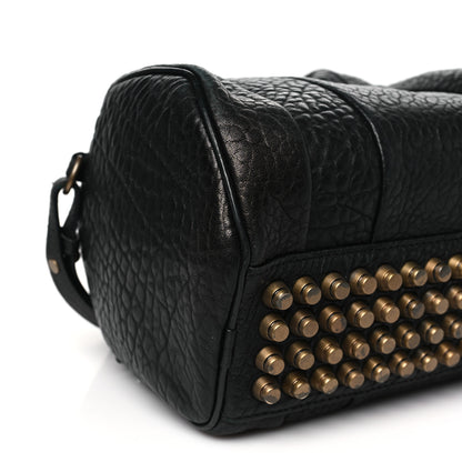 Alexander Wang Pebbled Lambskin Rockie Black Pale Gold Hardware 8 of 10